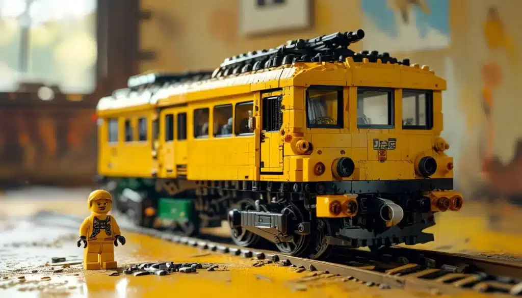 train télécommandé Lego illustration