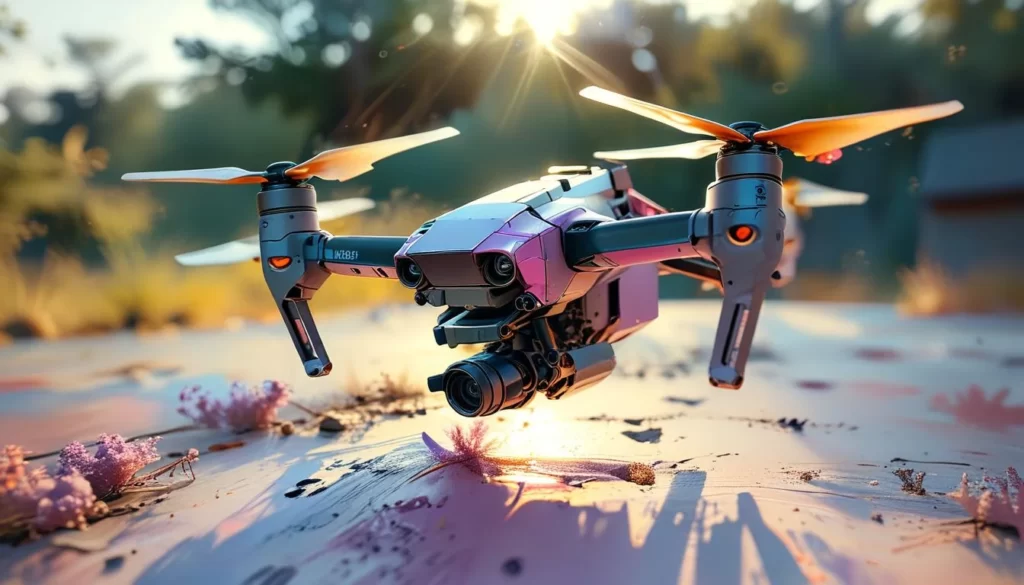 comment fonctionne un drone illustration