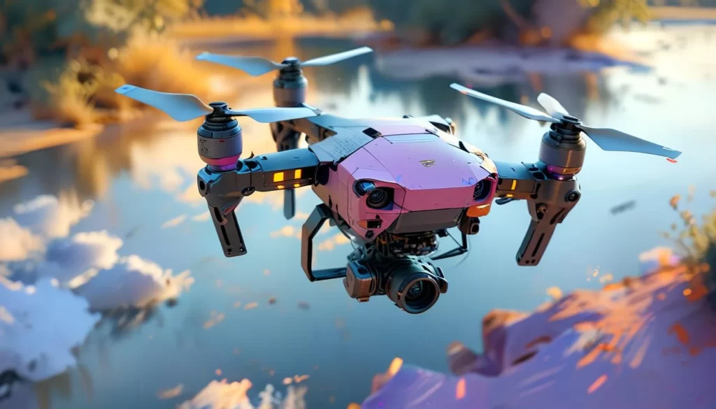 comment fonctionne un drone illustration